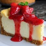 Perfect Strawberry Cheesecake
