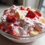 Strawberry Banana Cheesecake Salad