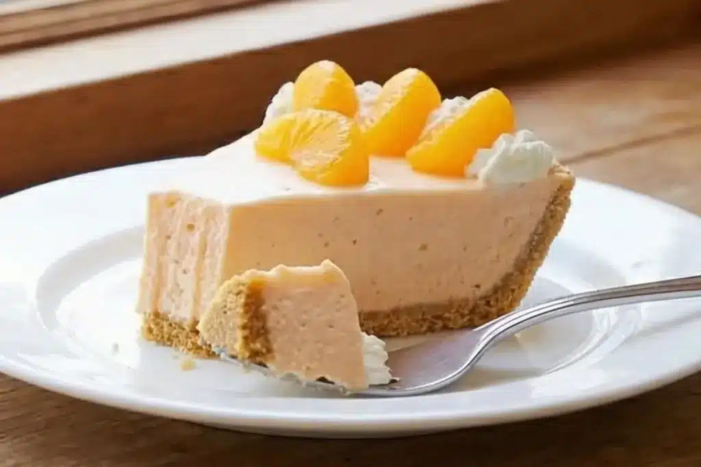 No Bake Orange Creamsicle Pie 3 No Bake Orange Creamsicle Pie Recipe