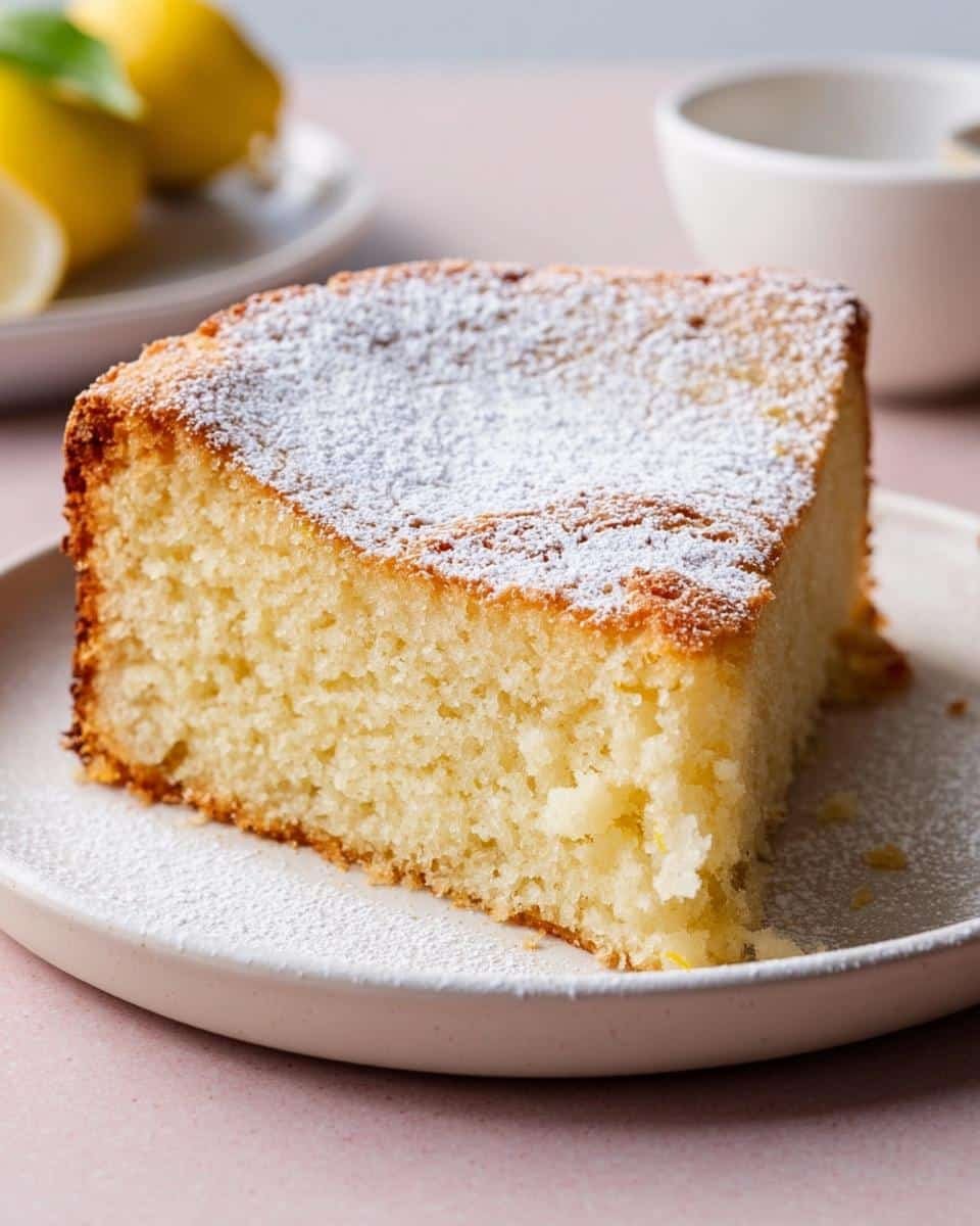 Italian Lemon Ricotta Cake - detail 2